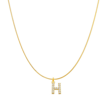 Fashion Personality Round Snake Clavicle Chain Female