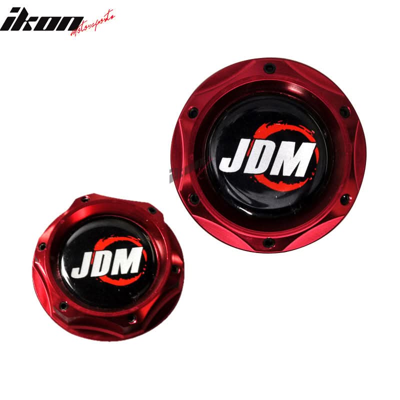 Honda Civic Acura JDM Style RED Oil Filler Tank Cap Aluminum
