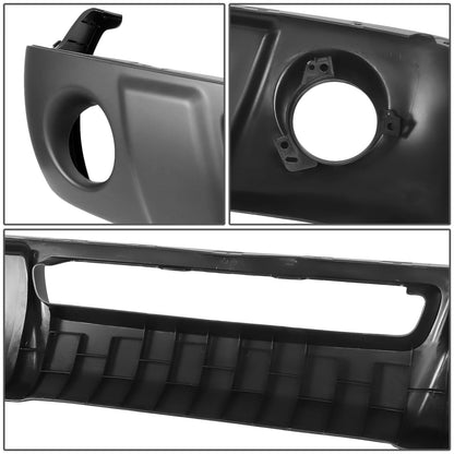 01-03 Ford Ranger Front Lower Bumper Valance w/ Fog Light Cutouts