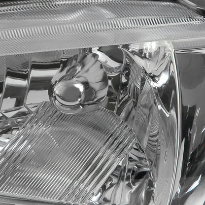 2000-2003 Nissan Sentra OE Style Left Headlight - Chrome Housing