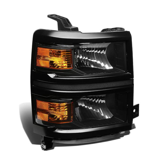 2014-2015 Chevrolet Silverado 1500 OE Style Right Headlight - Black