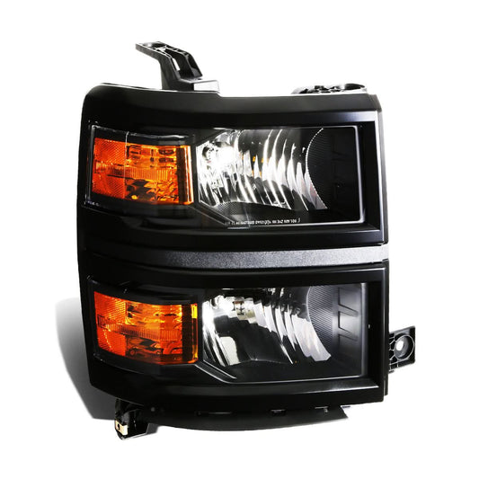 2014-2015 Chevrolet Silverado 1500 OE Style Right Headlight - Black
