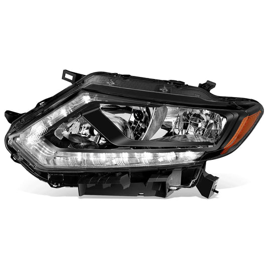 2014-2016 Nissan Rogue Halogen Headlight Assembly - Left Side