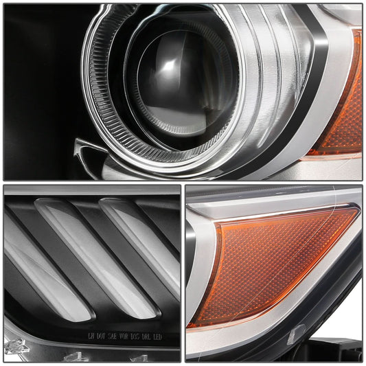 2015-2017 Ford Mustang OE Style Headlight - Left Side