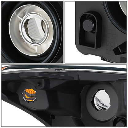 2010-2012 Nissan Sentra OE Style Left Black Headlight