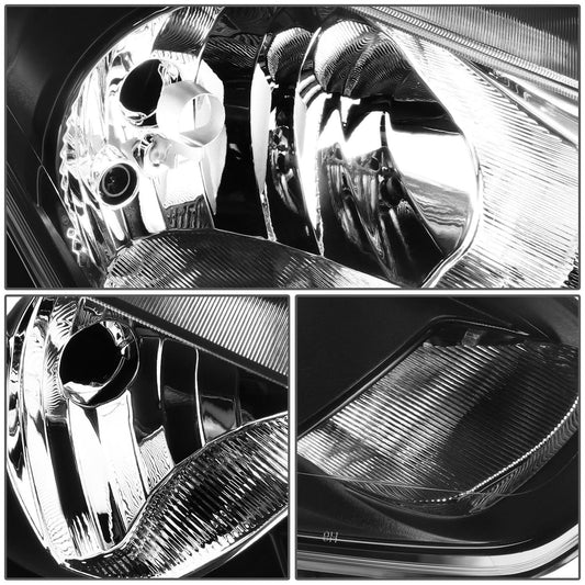 2014-2018 Ford Transit Connect OE Style Headlight - Black Housing - Right