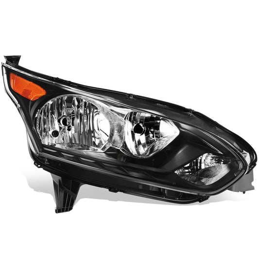 2014-2018 Ford Transit Connect OE Style Headlight - Black Housing - Right