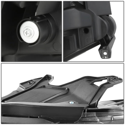 2018 Chevrolet Traverse OE Style Black Housing Clear Headlights