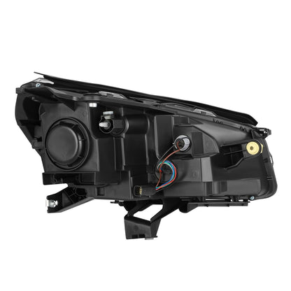 2013-2016 GMC Acadia Projector Headlights - Left Side Black Housing