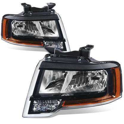 15-17 Ford Expedition OE Style Black Housing Headlights