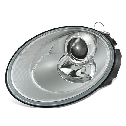 06-10 Volkswagen Beetle Projector Headlights - Chrome Housing Clear Lens