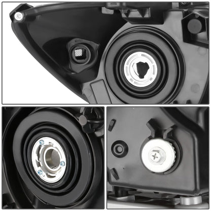 2013-2016 Nissan Pathfinder OE Style Headlights - Black Housing
