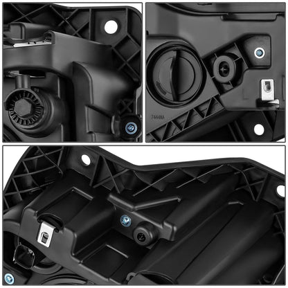 2019-2021 Chevrolet Blazer OE Style HID Headlights - Black Housing