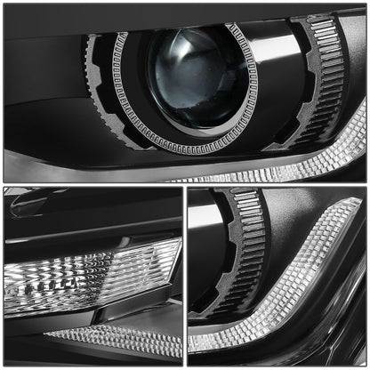 2016-2022 Chevrolet Camaro Projector Headlights - Left Side Black