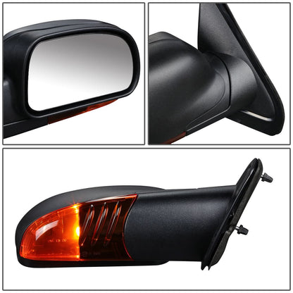 02-08 Chevrolet Trailblazer Powered Heated Turn Signal Side Mirror