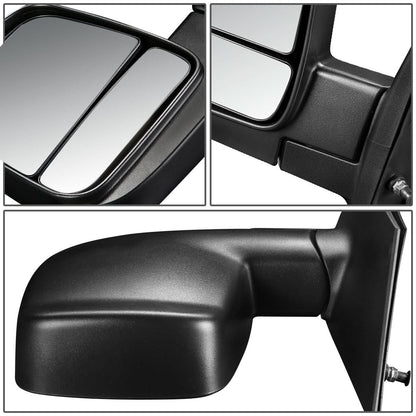 08-18 Chevrolet Express GMC Savana Manual Side Mirror Left