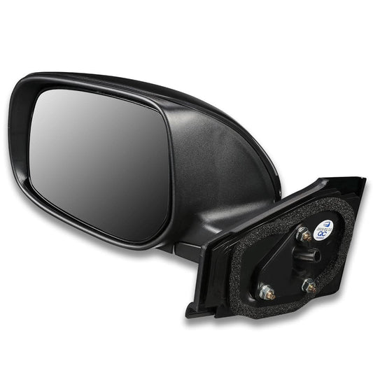 06-11 Toyota Yaris Hatchback OEM Style Manual Side Mirror - Black