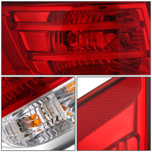 2014-2017 Honda Odyssey OE Style Halogen Tail Light - Left Red/Clear
