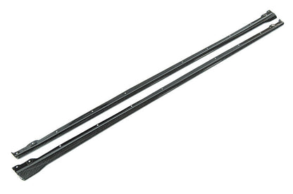 OLM S Style Carbon Fiber Side Skirts - 2022+ WRX