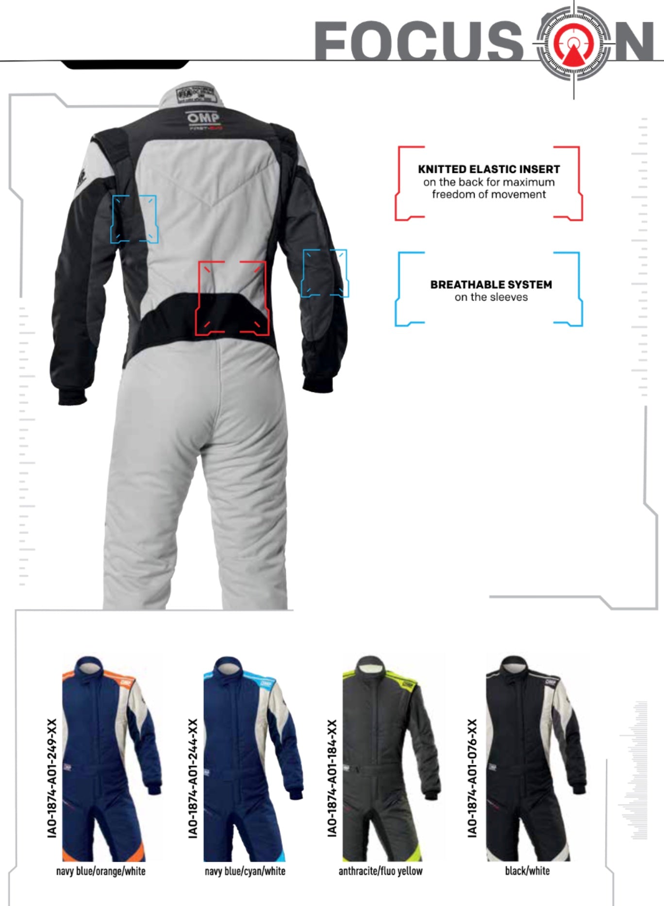 OMP FIRST Evo Fire Suit (New)