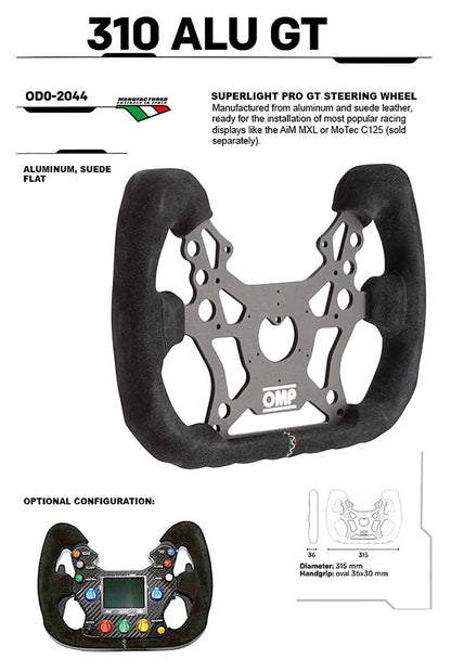 OMP GT/Formula 310 ALU Steering Wheel