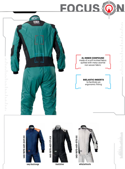 OMP Tecnica Super Light Driver Race Suit