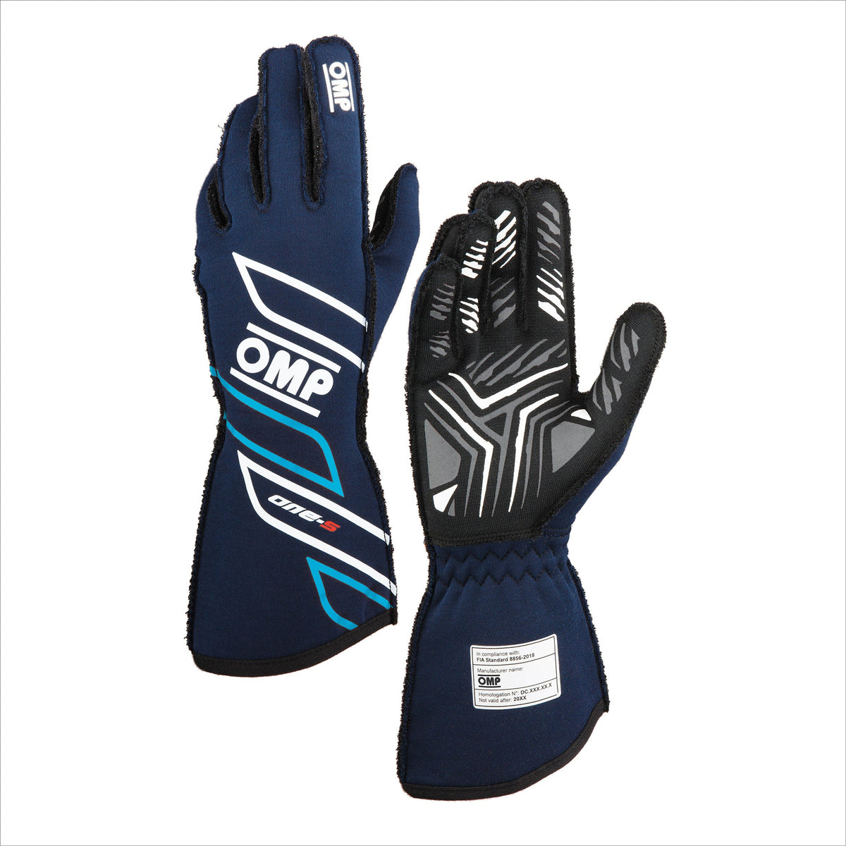 ONE-S GLOVES my2025 FIA 8856-2018 NAVY BLUE / CY