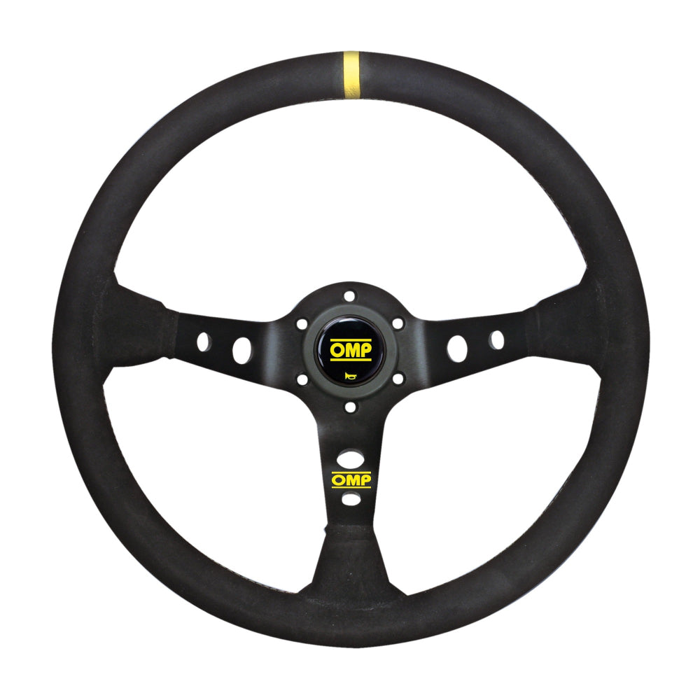 OMP Corsica Steering Wheel – 350mm Suede or Leather w/ 95mm Dish