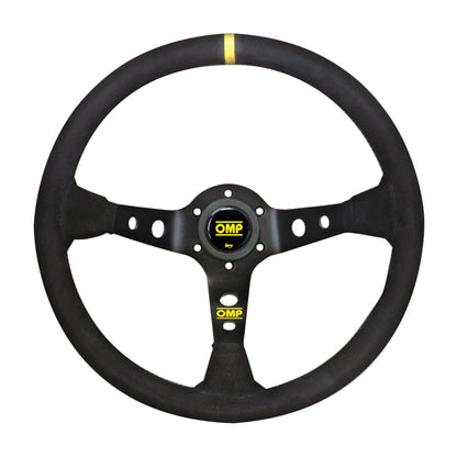 OMP Corsica Steering Wheel – 350mm Suede or Leather w/ 95mm Dish