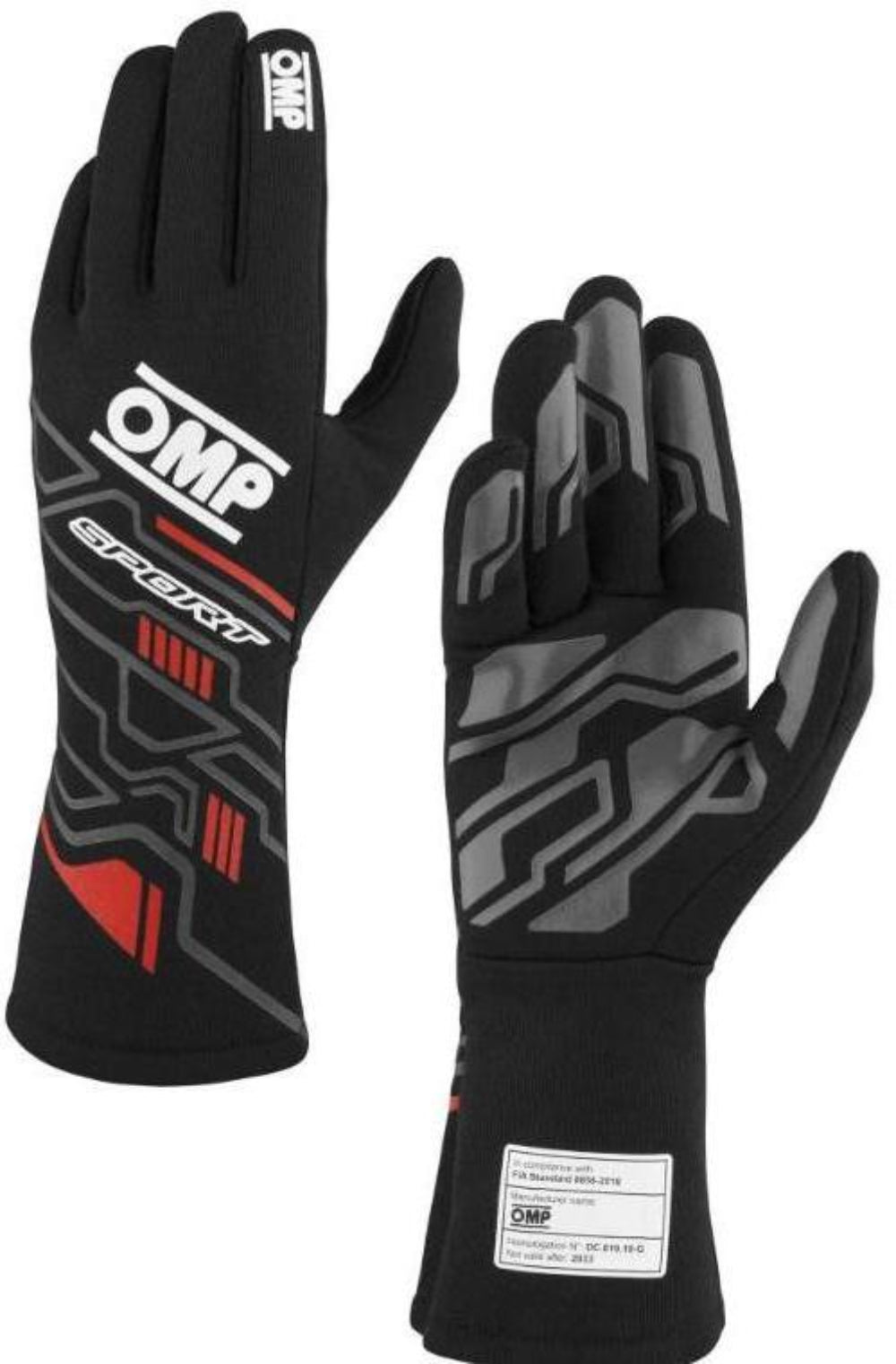 OMP Sport Nomex Gloves (New Style!) | FIA 8856-2018