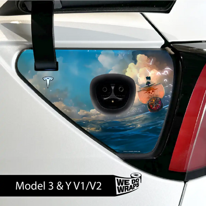 Grand Line Tesla Charge Port Wrap | Model 3