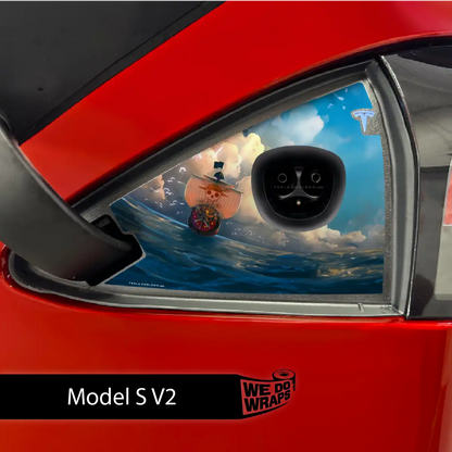 Grand Line Tesla Charge Port Wrap | Model S