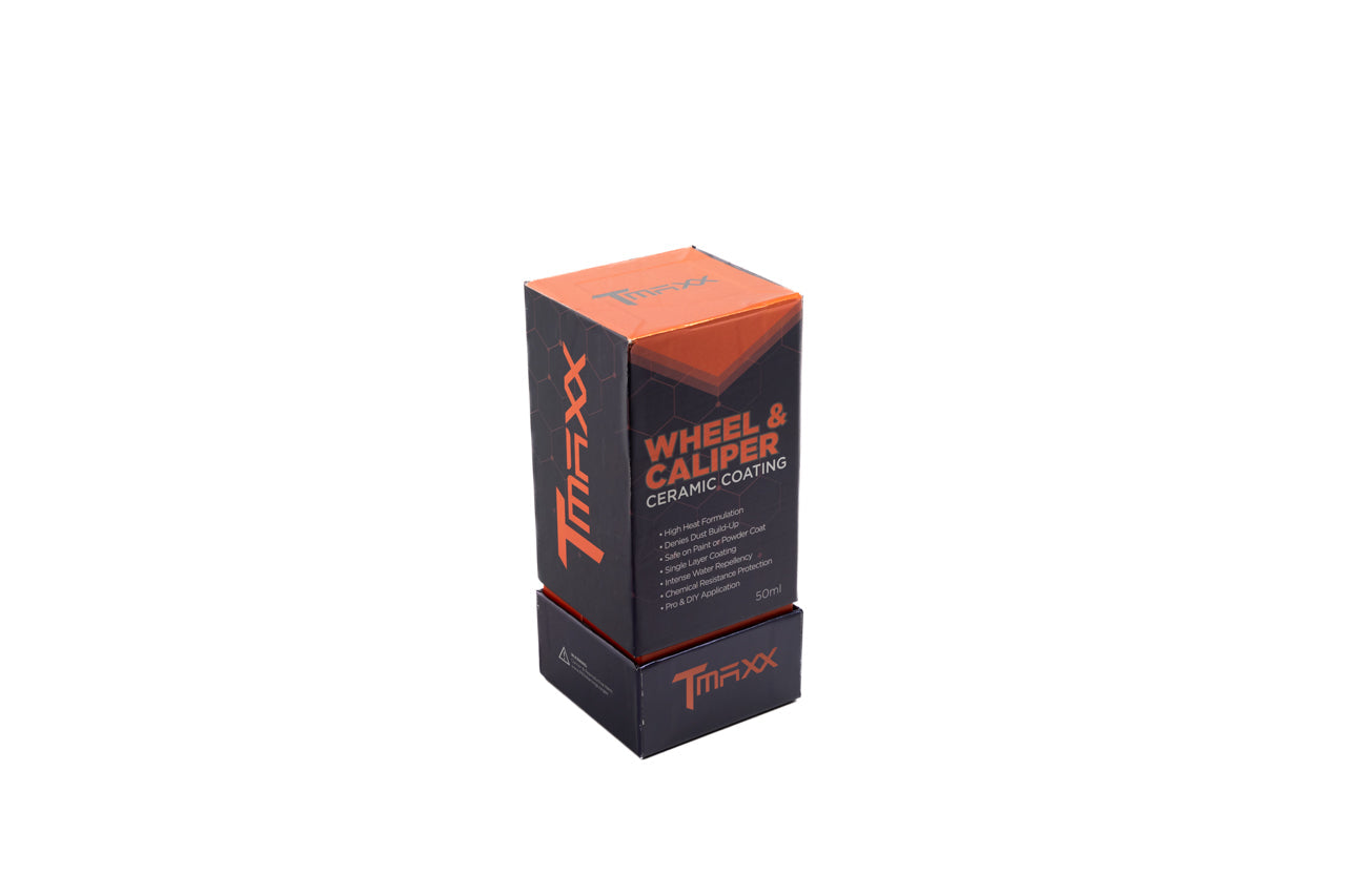 TMaxx Ceramic Coating for Wheels & Brake Calipers (50ml) - Extreme Duty Surfaces Protection & Applicator Kit