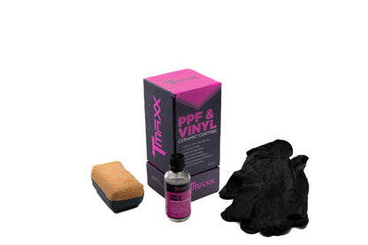 TMaxx Ceramic Coating for PPF and Vinyl Wraps (50ml) - Film Protection & Applicator Kit