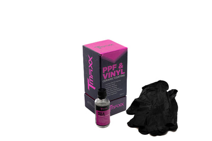 TMaxx Ceramic Coating for PPF and Vinyl Wraps (50ml) - Film Protection & Applicator Kit