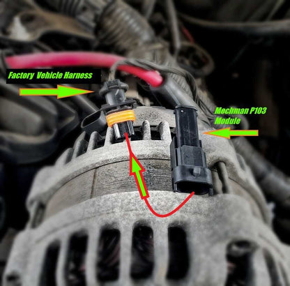 Mechman P103 GM 2-Pin RVC Module for 2005+ GM Vehicles