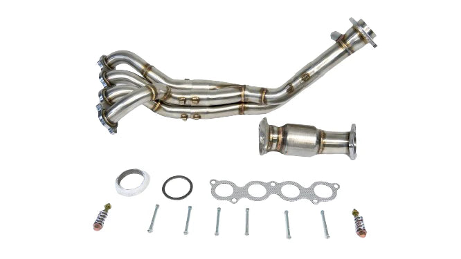 PLM Power Driven Acura RSX/Honda Civic EP3 K-Series K24 K20 RSX Header with Bolt-On Catalytic Converter