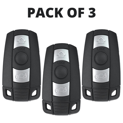 3 Pack - BMW 3 Series 5 Series 2007-2016 CAS3 Smart Key KR55WK49127 / 49123