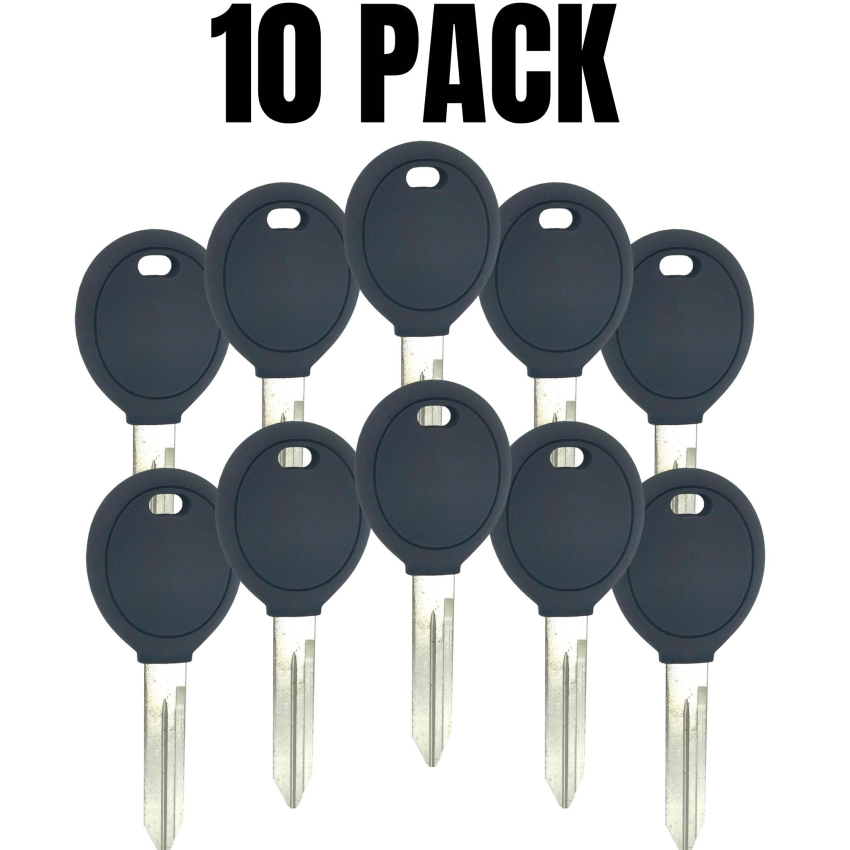Chrysler Dodge Jeep Transponder Key Y160 / Chip ID64 - 10 Pack