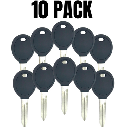 Chrysler Dodge Jeep Transponder Key Y160 / Chip ID64 - 10 Pack