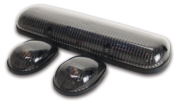 3 PC CAB ROOF LIGHT KIT SMOKE