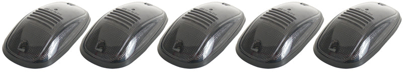 5 PC CAB ROOF LIGHT KIT SMOKE