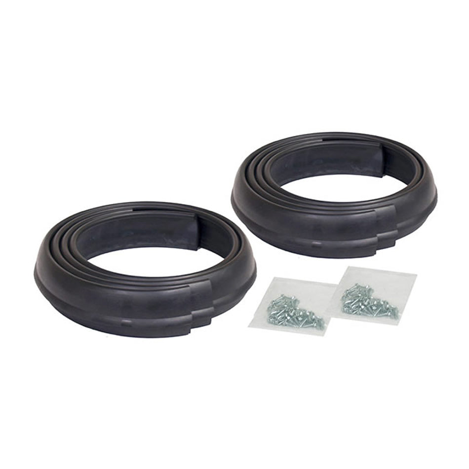 4 PC RUBBER FENDER FLARE KIT
