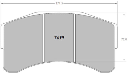 Performance Friction PFC Brake Pads 7699.82.32.44 (Front)