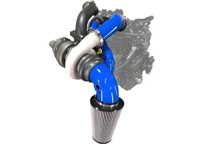 Pusher Max Compound Turbo System for 2001-2004 Duramax LB7 Trucks