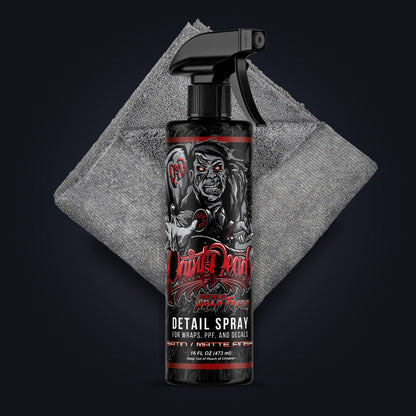 Paint Is Dead Official Detail Spray by Wrap Fresh - Satin / Matte - UV Protection and Cleaner and Maintenance Spray - Detailing