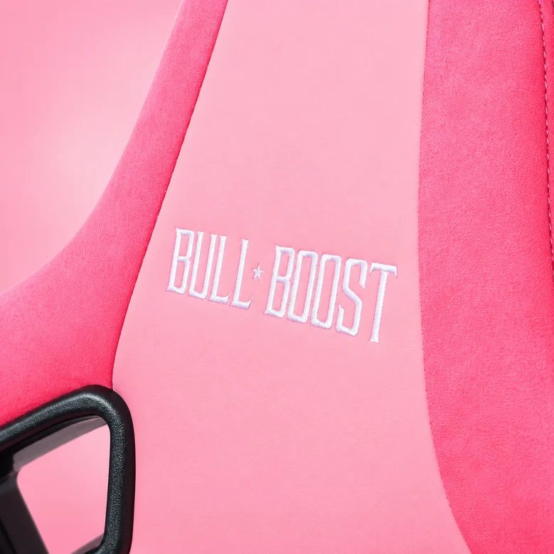 BULL BOOST ZEUS Collection Pink Reclinable Racing Seats – Pair