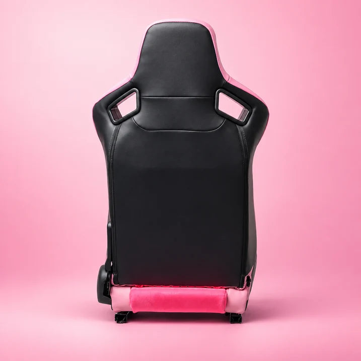 BULL BOOST ZEUS Collection Pink Reclinable Racing Seats – Pair