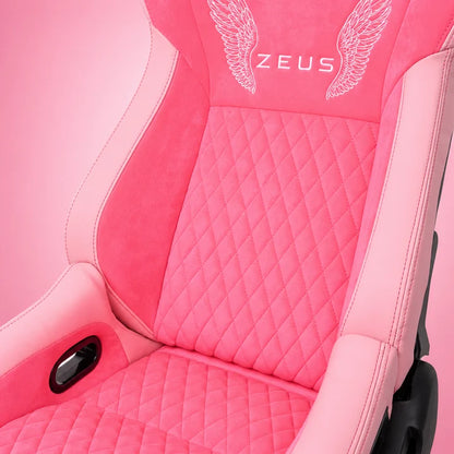 BULL BOOST ZEUS Collection Pink Reclinable Racing Seats – Pair