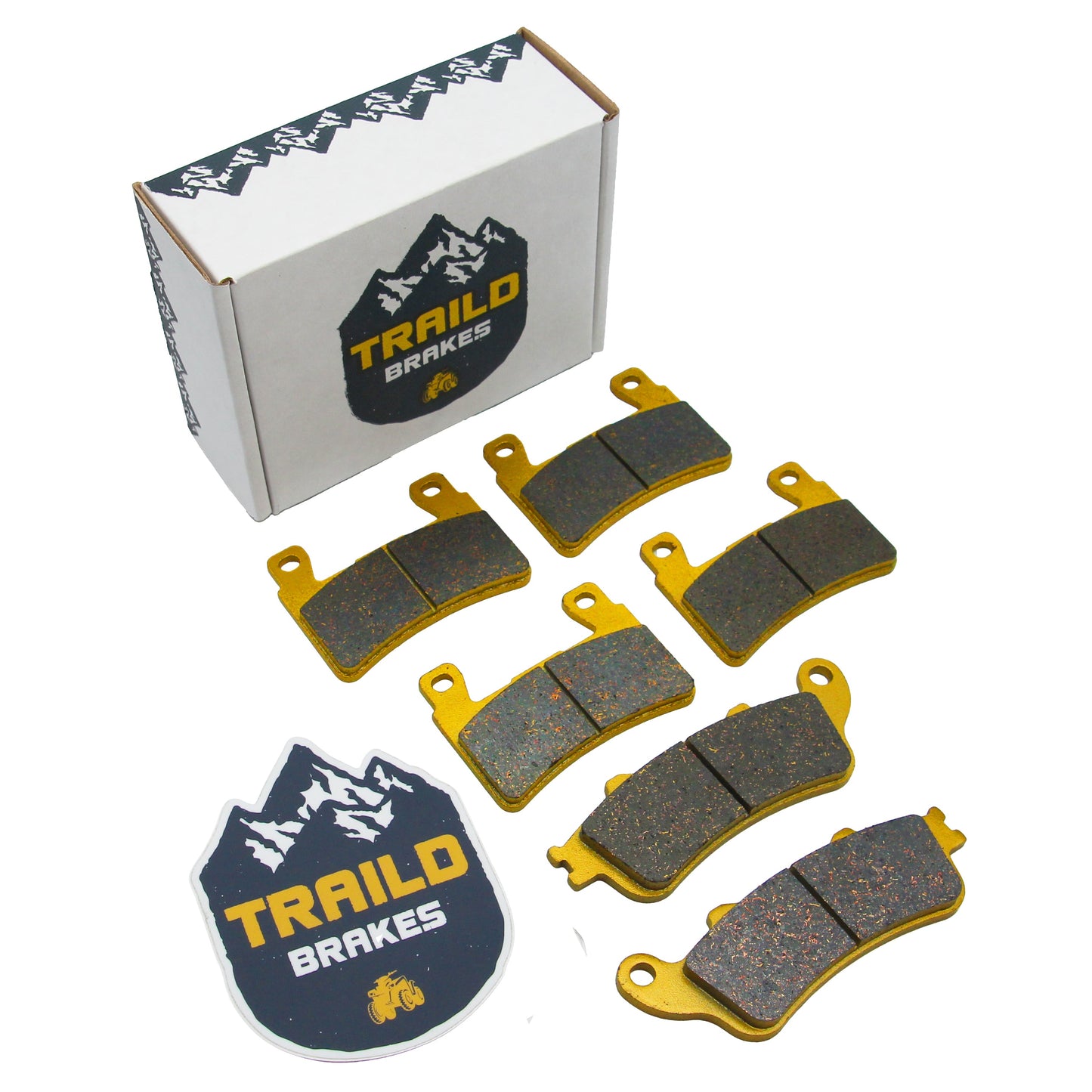 Honda GL1800C Valkyrie 2014-2015 Ceramic Brake Pad Set